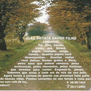 Lembrança Missa 7º dia de Falecimento